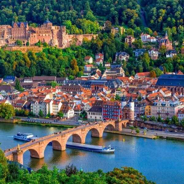 Heidelberg Germany city view