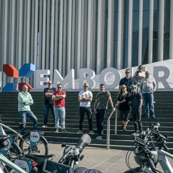 Luxembourg city skyline